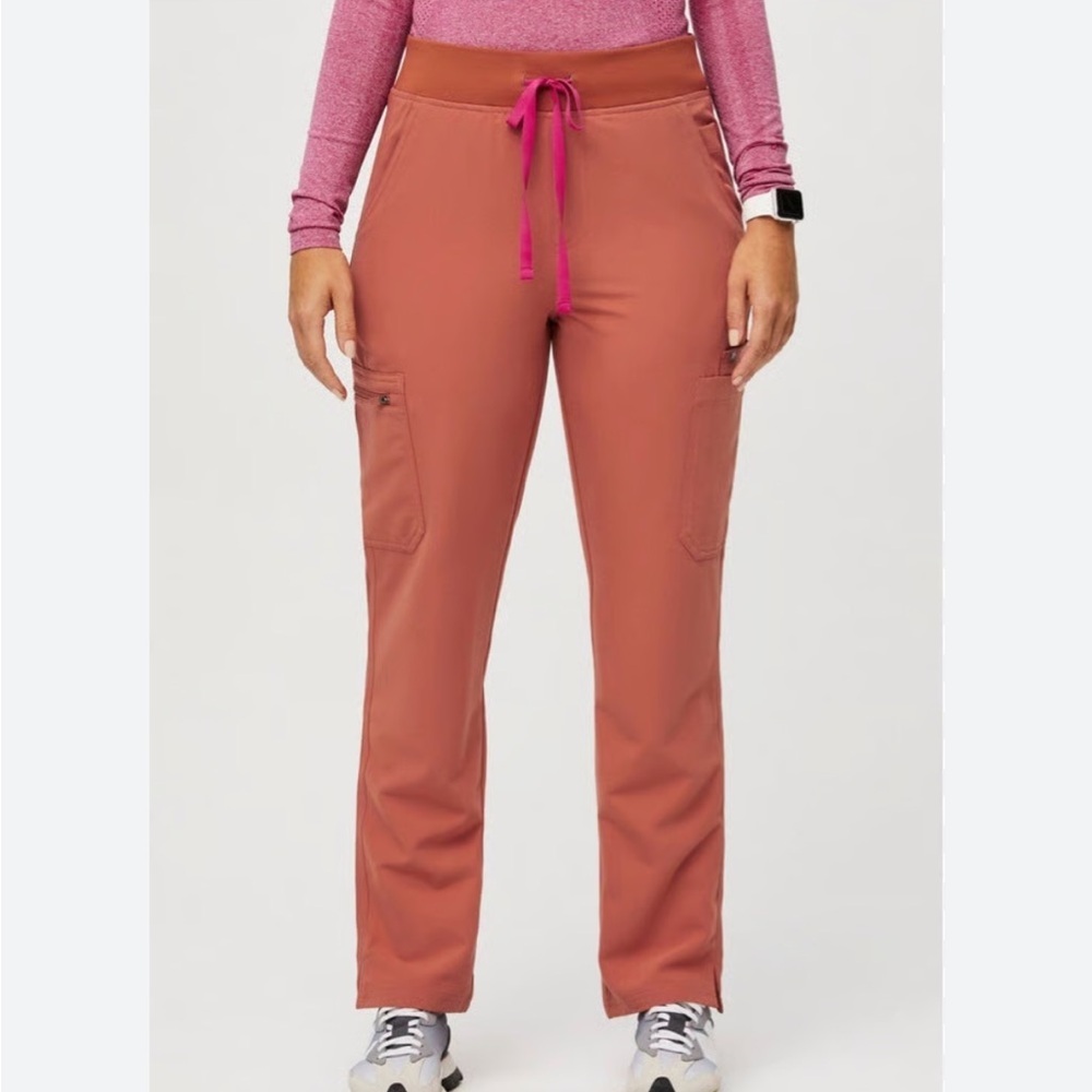 Figs High Waisted Yola Skinny Scrub Pants size S